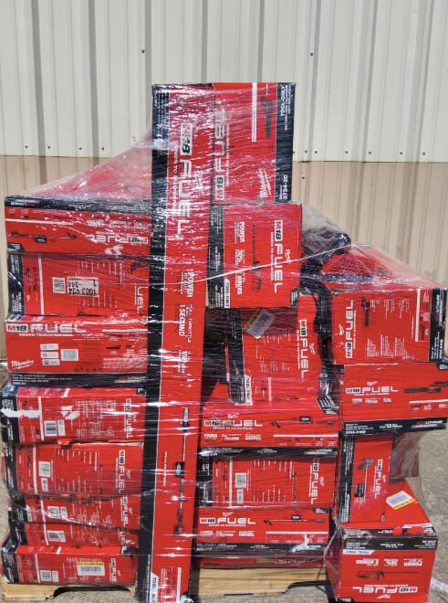 Milwaukee tool returns pallet UNTESTED RETURNS