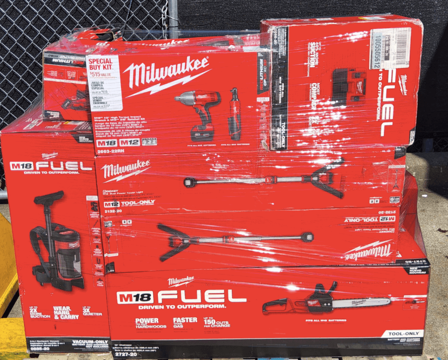MILWAUKEE TOOLS PALLET - Image 4