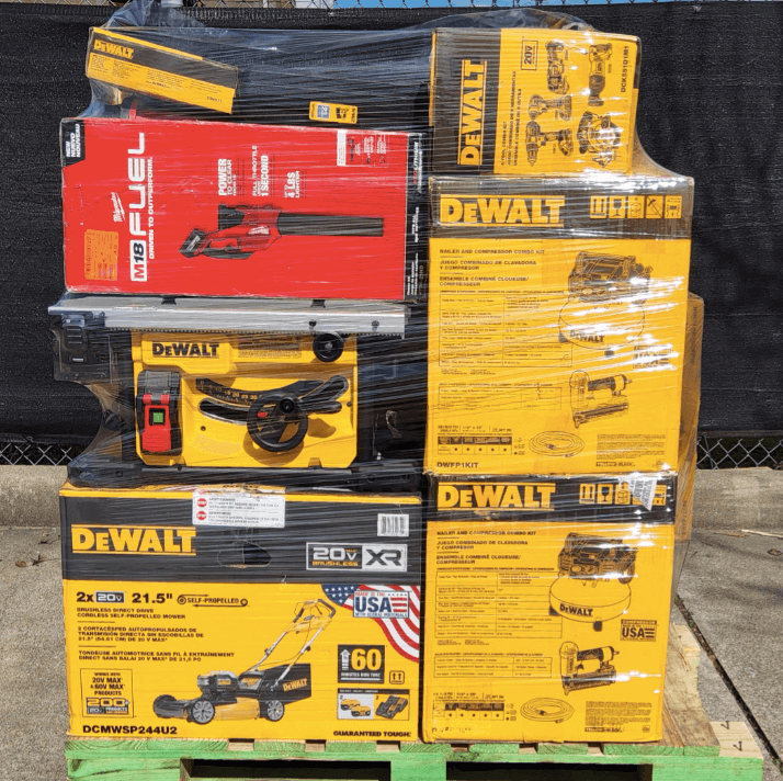 MILWAUKEE and DEWALT TOOL PALLET - Image 3