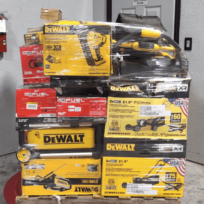 Milwaukee & DeWalt Tool Pallets - Image 2