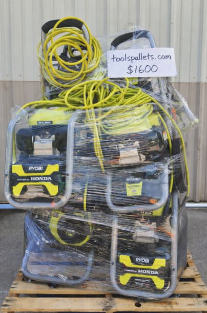 RYOBI GAS PRESSURE WASHER PALLETs
