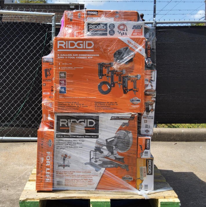 Grade A Ridgid Tool Pallets - Image 3