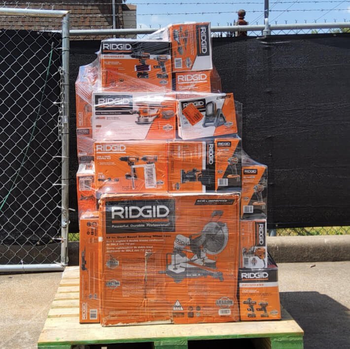 Grade A Ridgid Tool Pallets - Image 2