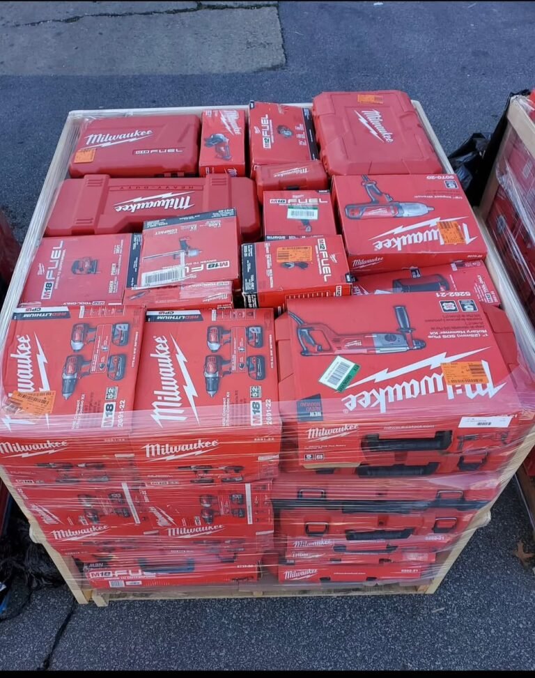 Explore Milwaukee tool pallets for affordable tools